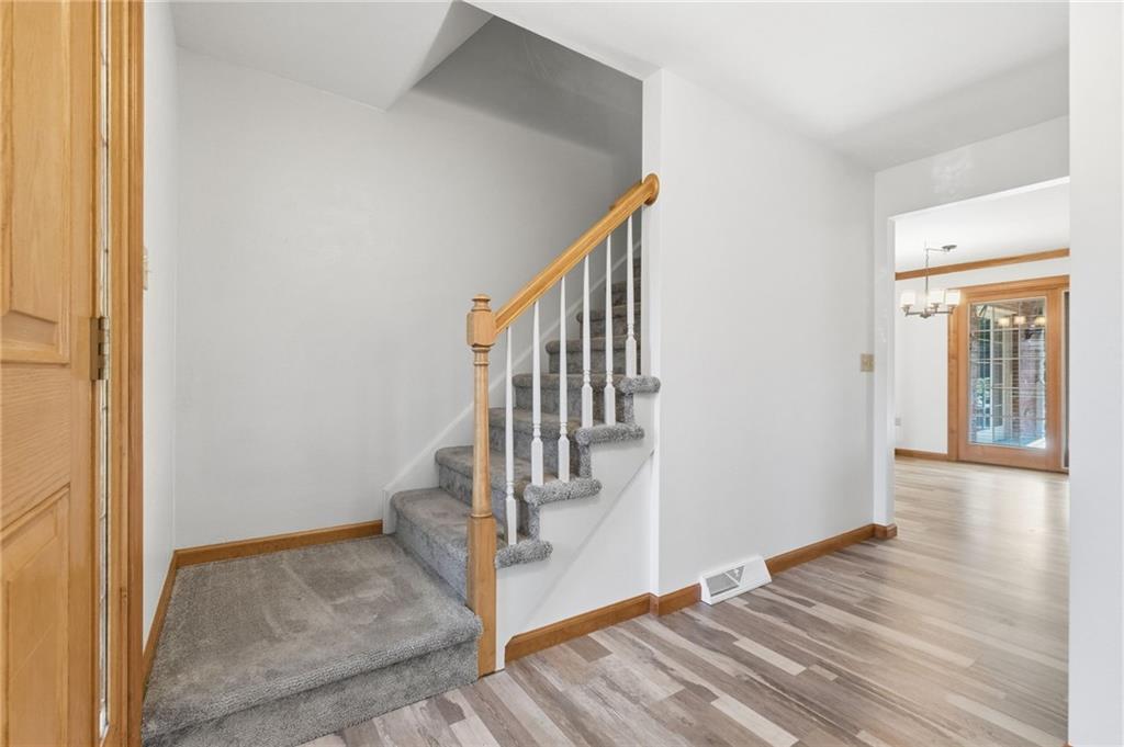 120 Timothy Road Gibsonia, PA 15044 - Photo 7 of 50 a view of entryway and hall with wooden floor