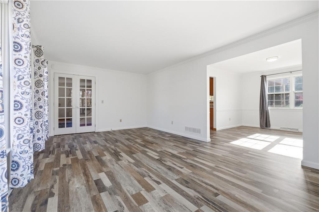 120 Timothy Road Gibsonia, PA 15044 - Photo 9 of 50 a view of a livingroom with wooden floor and a window