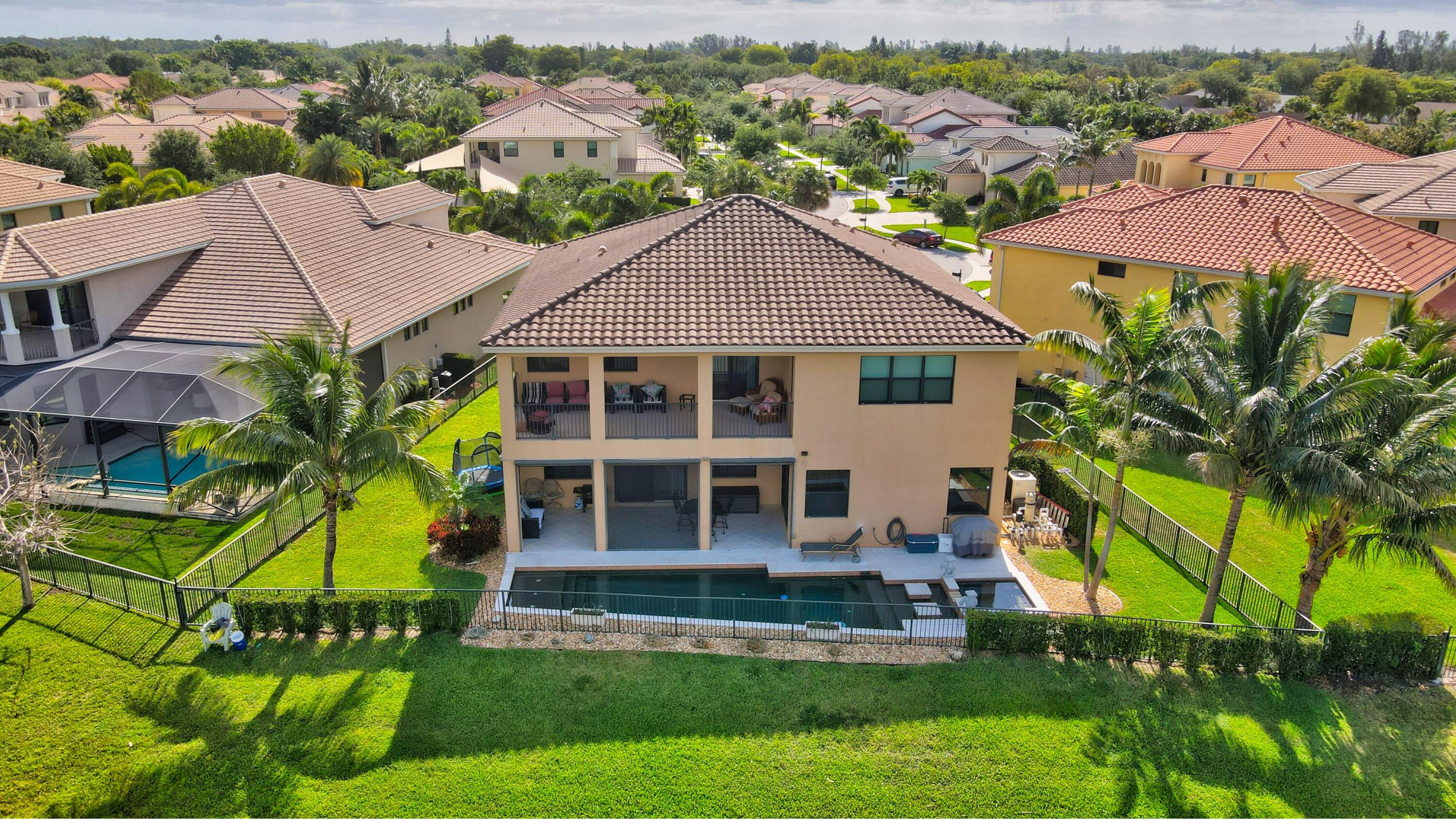 12161 Boca Reserve Lane Boca Raton, FL 33428 - Photo 3 of 53 a aerial view of a house with a yard