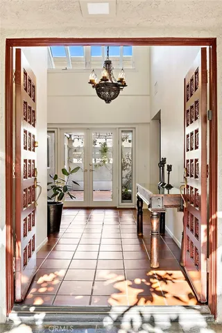 a view of a living room with a rug
