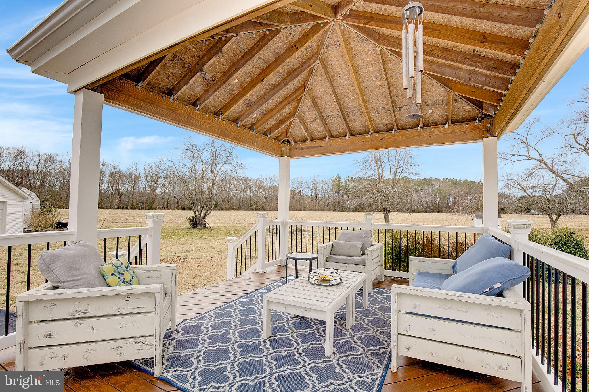 3406 Horn Road Huntingtown, MD 20639 - Photo 47 of 74 Charming gazebo with scenic views.