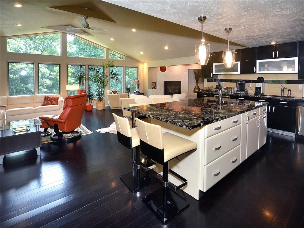 3536 Ridgewood Drive Pittsburgh, PA 15235 - Photo 3 of 25 Open kitchen to living room