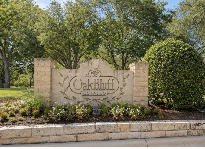 13 Oak View Round Rock, TX 78664 - Photo 3 of 30 A grand stone monument with lush landscaping welcomes you to Oak Bluff Estates.