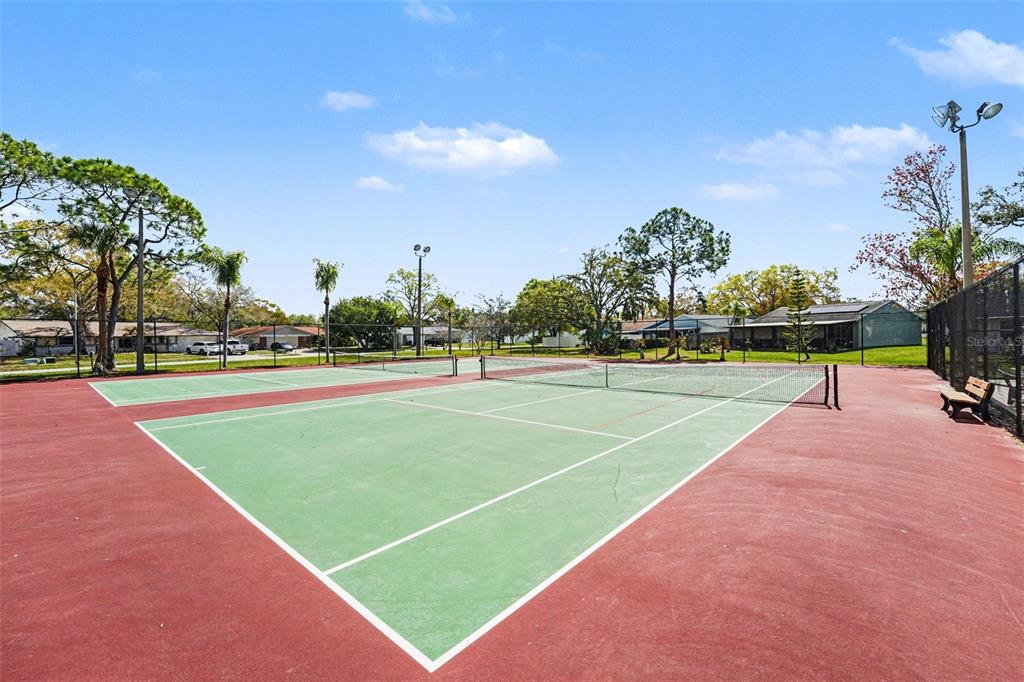 129 Camphor Circle, Unit F Oldsmar, FL 34677 - Photo 37 of 38 a view of a tennis court