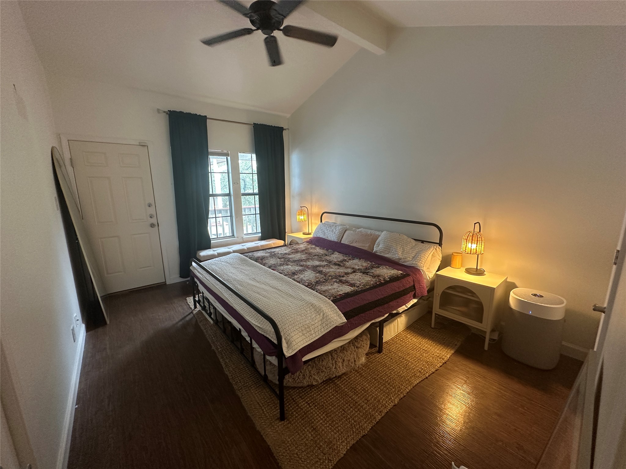 2215 Post Road, Unit 2002 Austin, TX 78704 - Photo 5 of 12 a bedroom with a bed and window