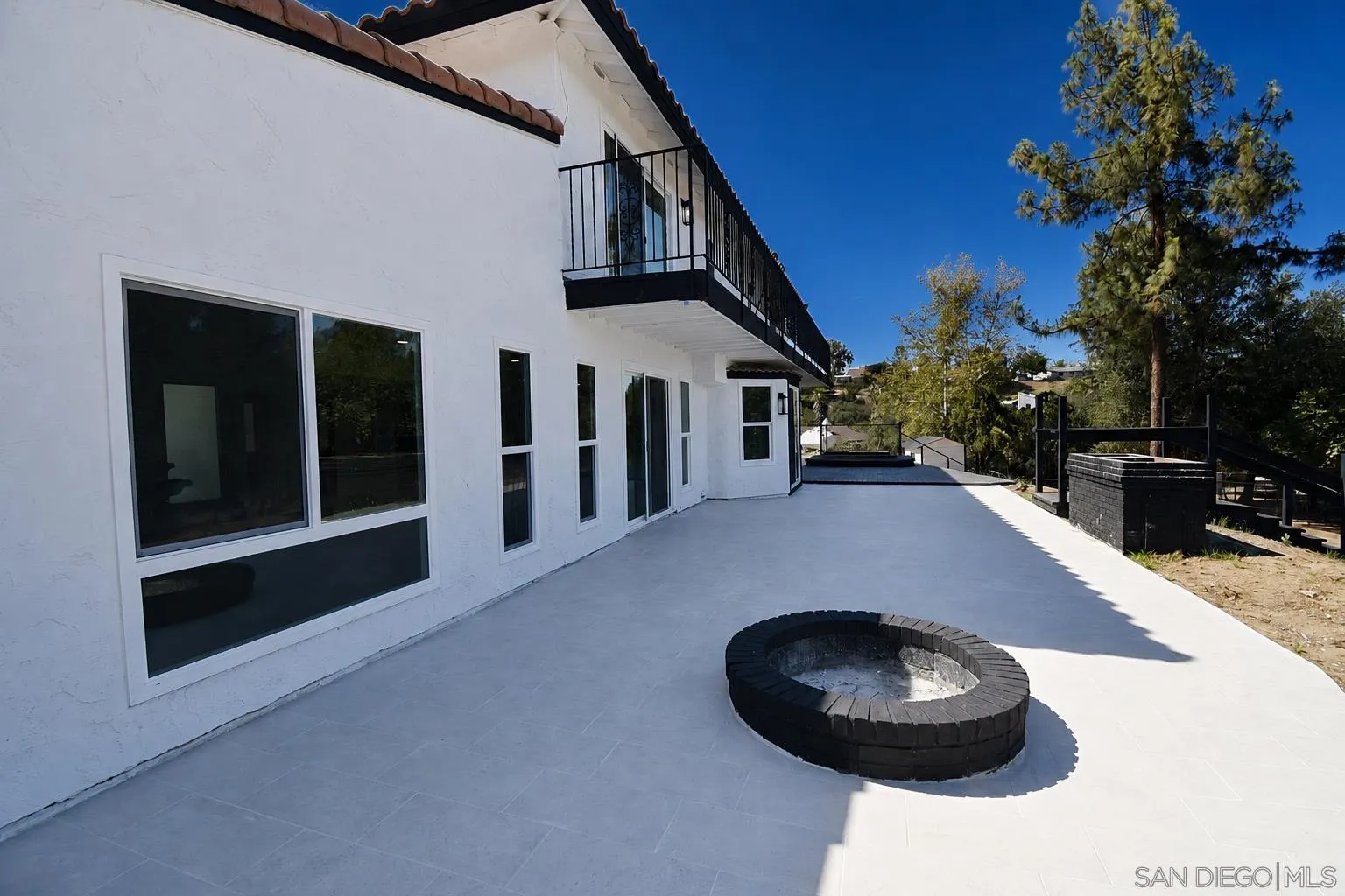614 Sneath Way Alpine, CA 91901 - Photo 52 of 75 TILE PATIO WITH FIREPIT