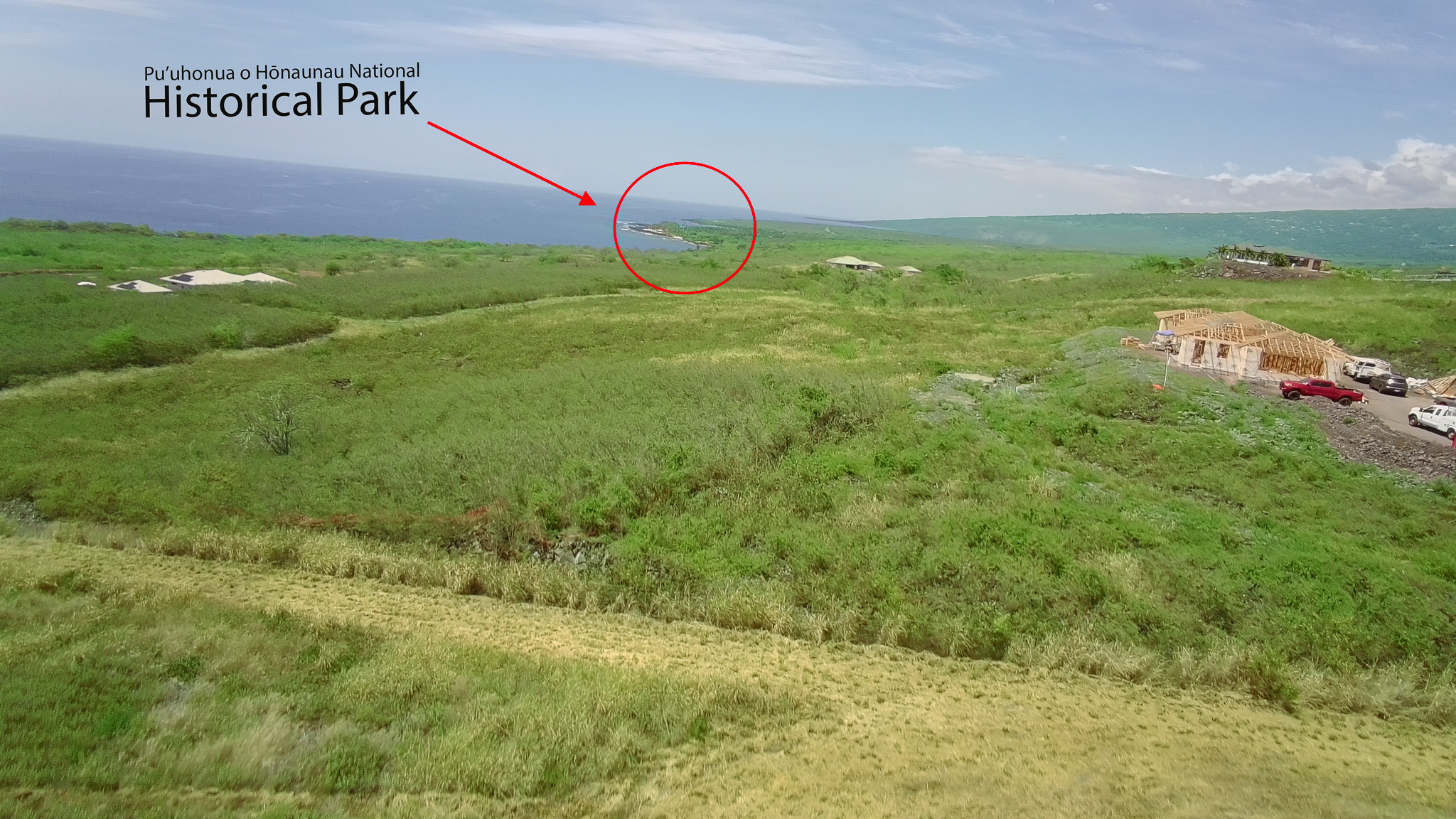 85-4471 Kapia Road Captain Cook, HI 96704 - Photo 7 of 30 a aerial view of a house