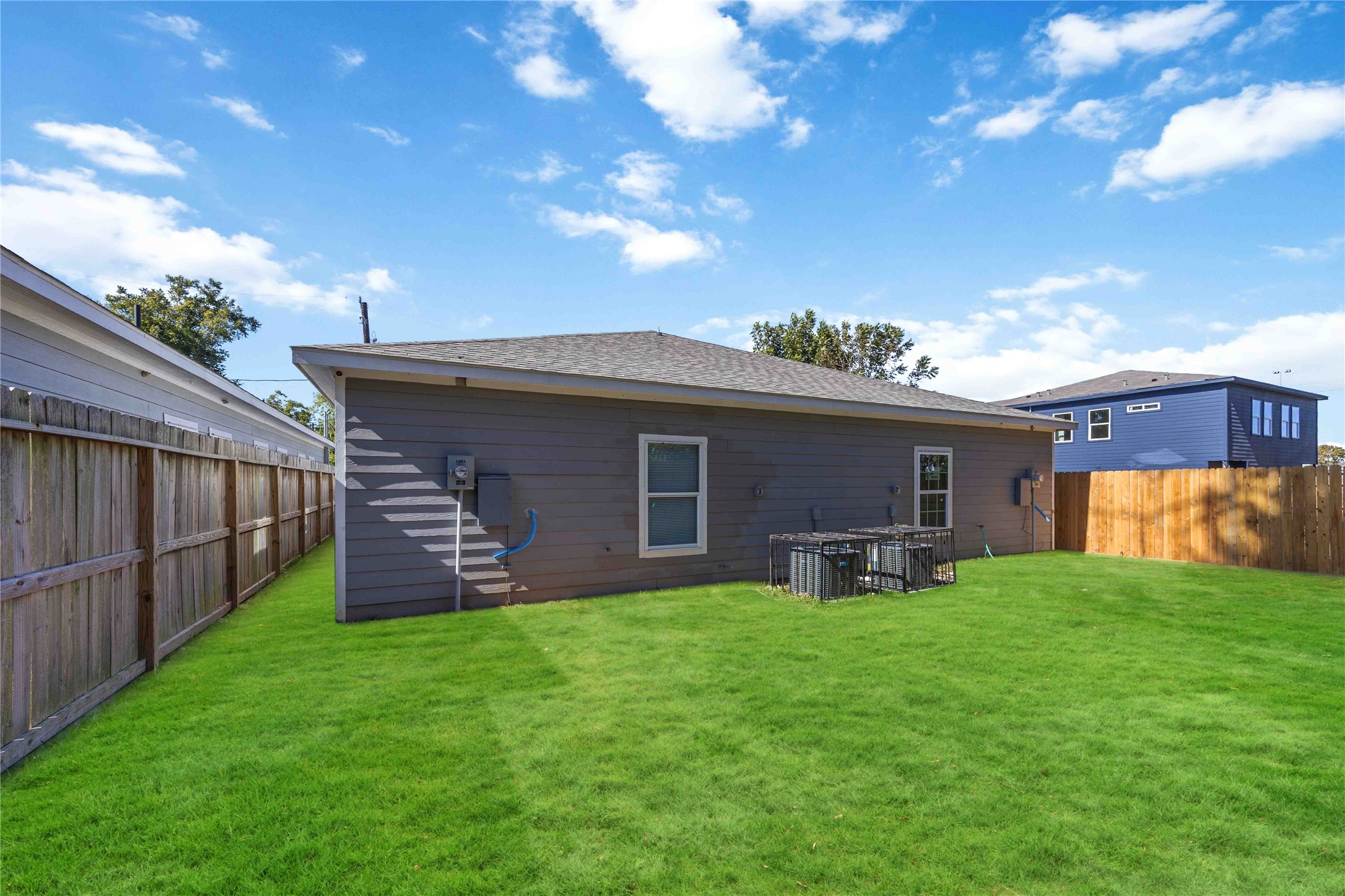 2708 Sam Wilson Street Houston, TX 77020 - Photo 14 of 18 a house view with a sitting space and garden