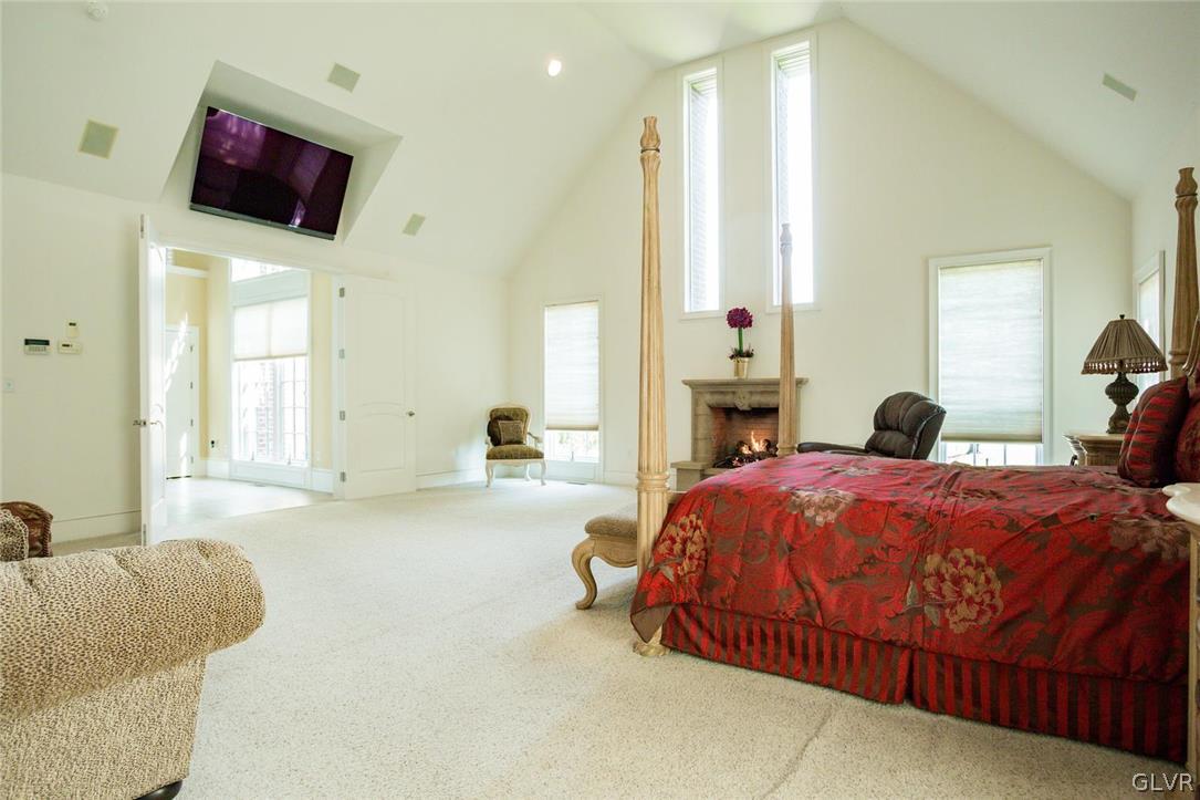 433 Little Creek Drive Nazareth, PA 18064 - Photo 10 of 44 a bedroom with a bed and a television