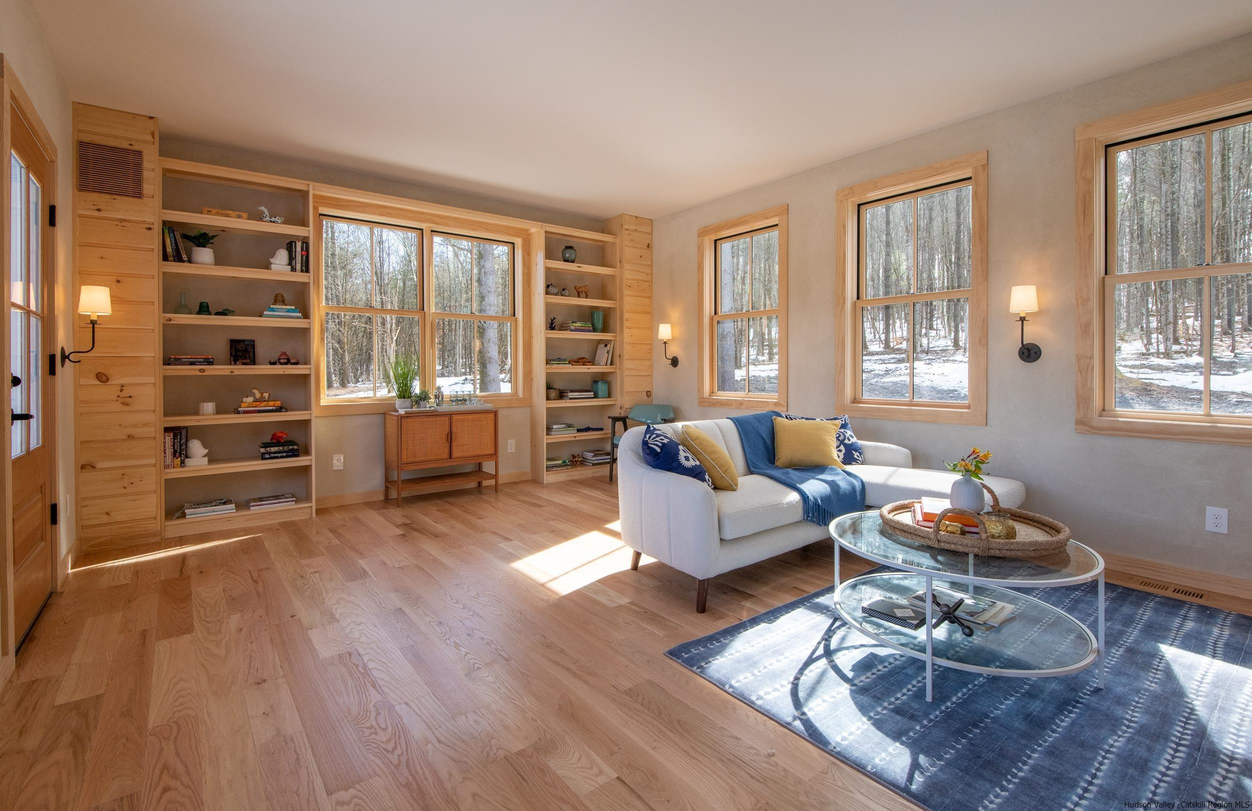 1622 Berme Road Kerhonkson, NY 12446 - Photo 16 of 33 a living room with furniture and wooden floor