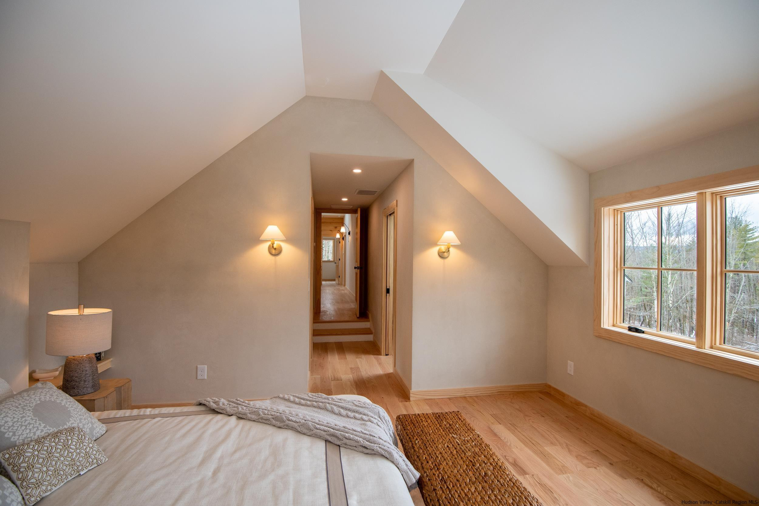 1622 Berme Road Kerhonkson, NY 12446 - Photo 21 of 33 a bedroom with a bed and a window