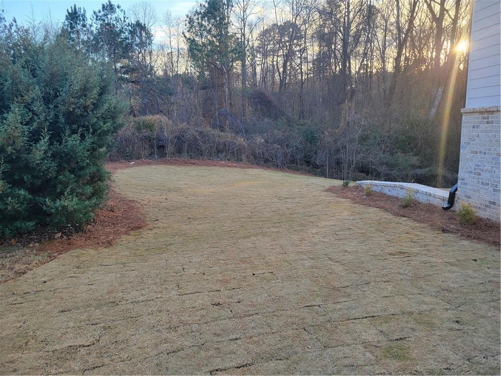 4795 Fairways Lane Jefferson, GA 30549 - Photo 19 of 20 a view of a backyard of the house