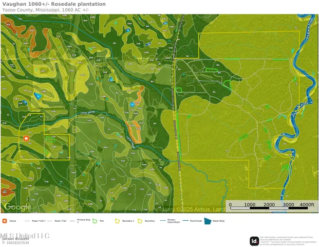 $7,201,000 | 5302 Bend Road, Vaughan, MS 39179