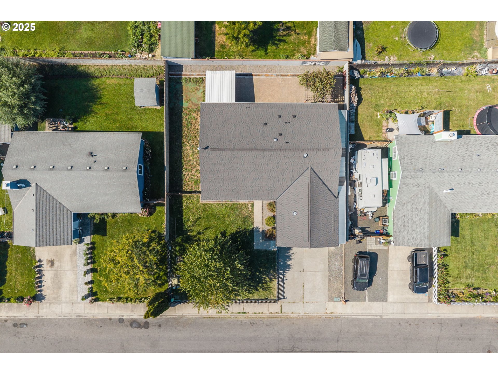 3196 Midway Road Hood River, OR 97031 - Photo 5 of 44 an aerial view of a house with a yard basket ball court and outdoor seating