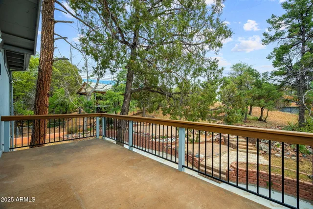 a view of front door