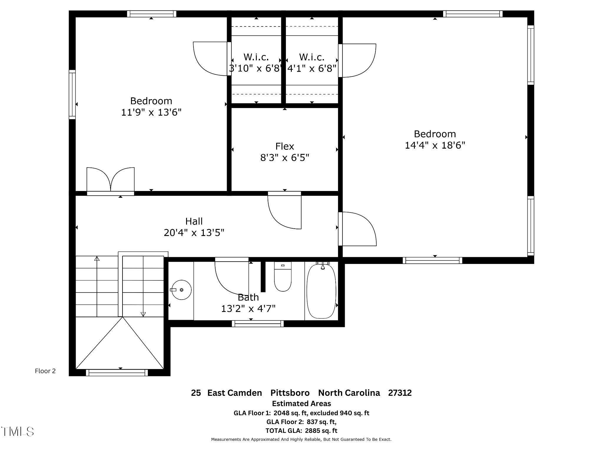 25 East Camden Pittsboro, NC 27312 - Photo 64 of 71 1-FP BW FL2 ECamden