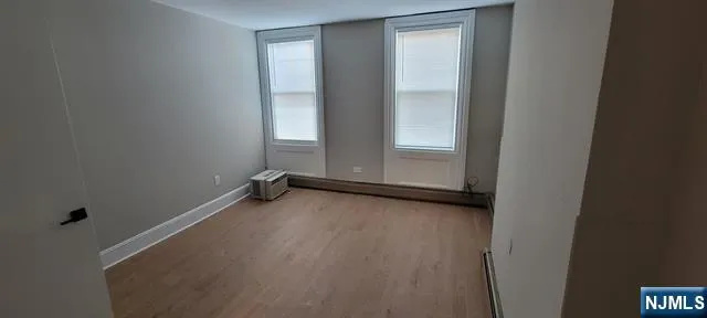 a view of a room with window