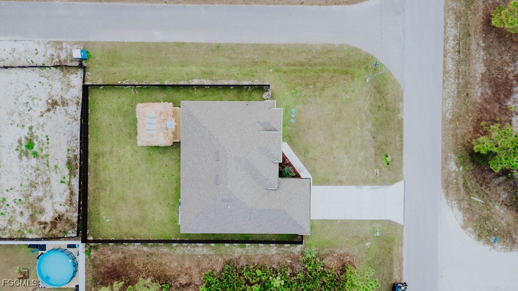 2819 34th Street West Lehigh Acres, FL 33971 - Photo 38 of 41 a bird view of a house