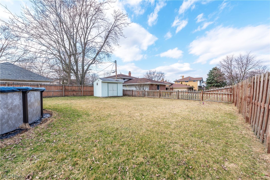 7094 Brandywine Road Parma Heights, OH 44130 - Photo 10 of 49 View of yard with a shed