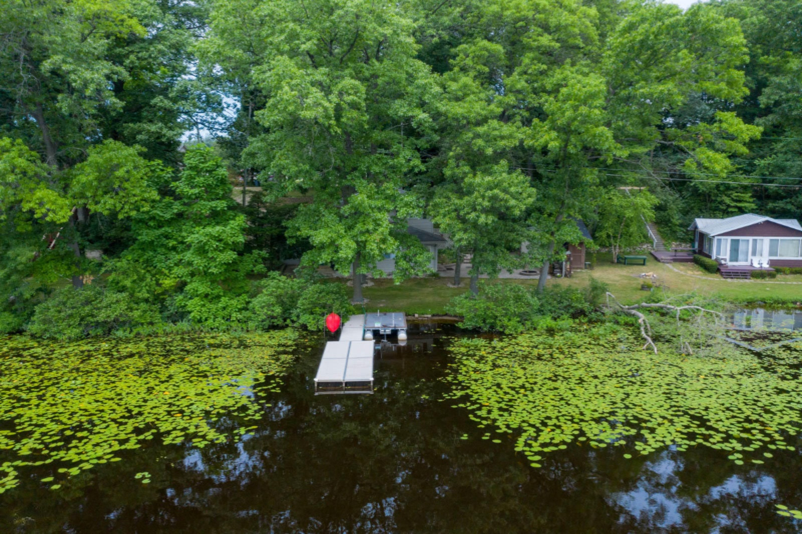 51000 Maple Road Marcellus, MI 49067 - Photo 35 of 56 Pier view from lake.