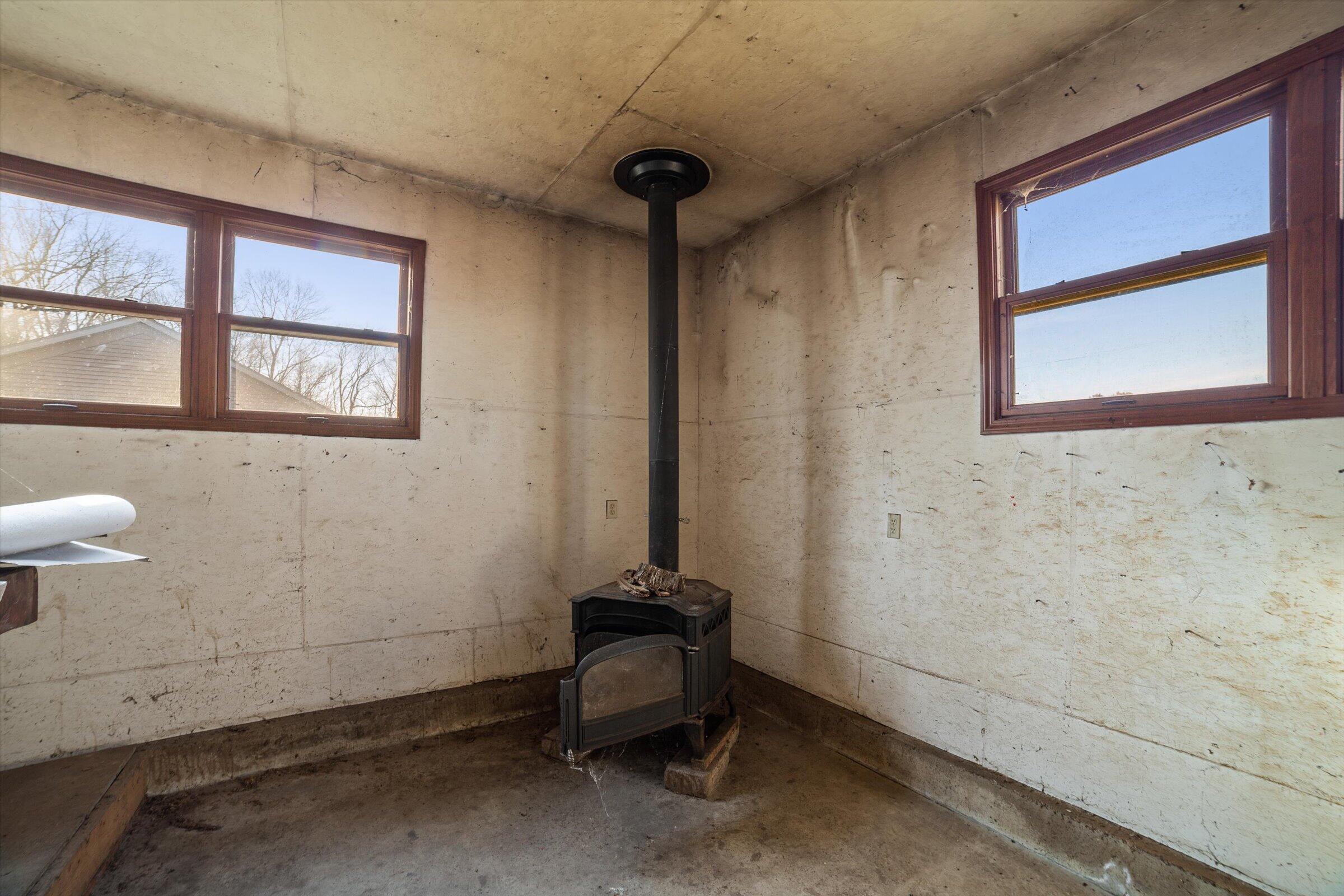 51000 Maple Road Marcellus, MI 49067 - Photo 50 of 56 Woodburning heat in workshop.