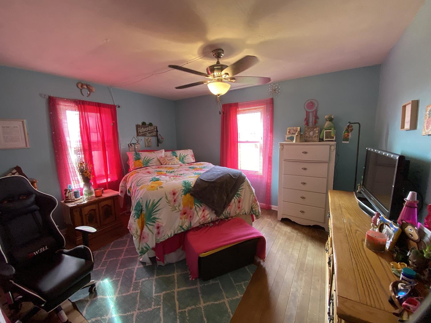 6510 Water Road Lanark, IL 61046 - Photo 24 of 38 a bedroom with furniture and a bed