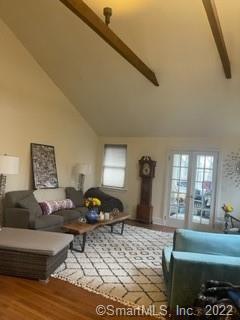 22 Horseshoe Road Wilton, CT 06897 - Photo 5 of 24 a living room with furniture window and a table