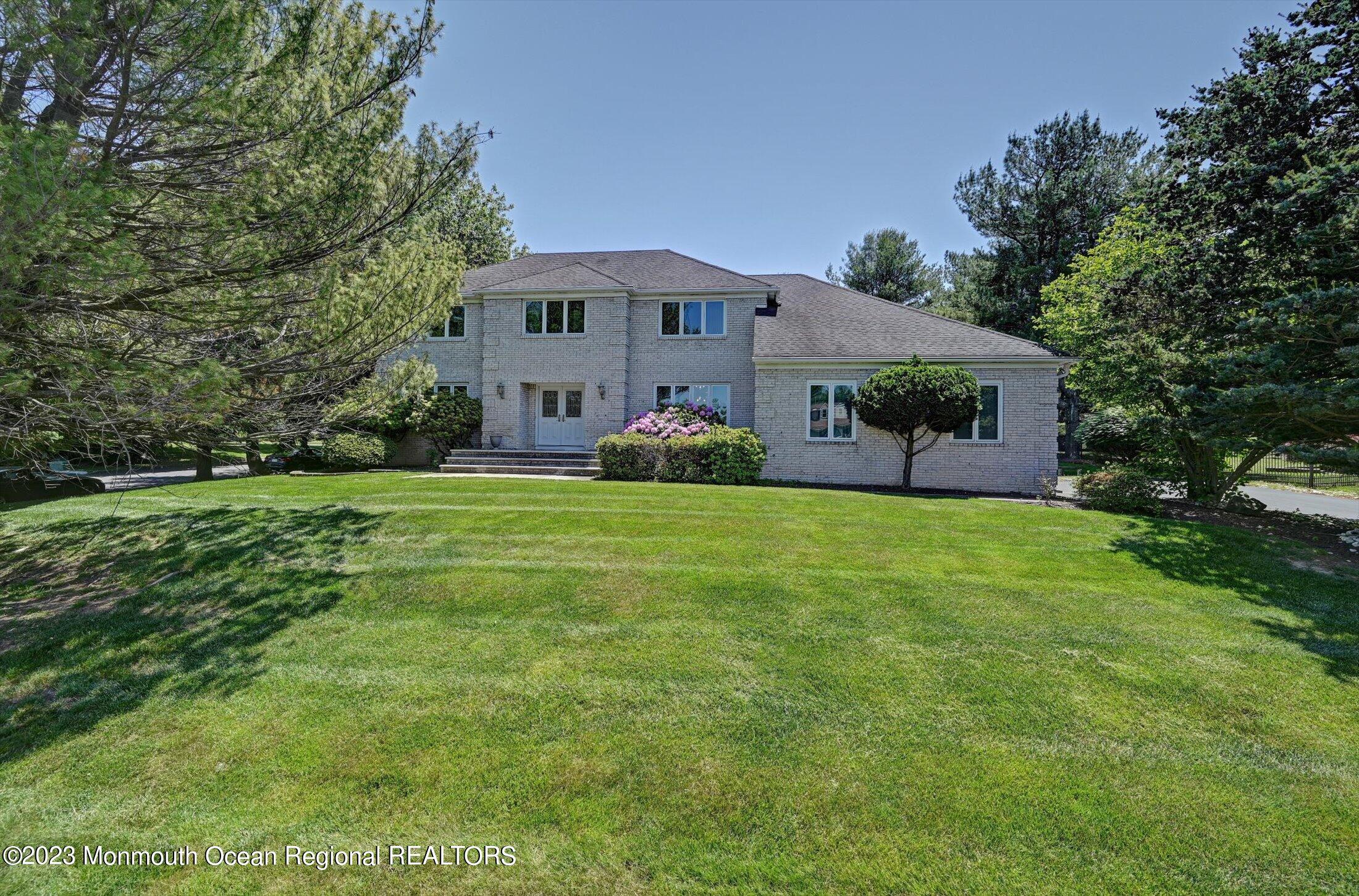201 Nottingham Road Morganville, NJ 07751 - Photo 2 of 53 Center Hall Colonial