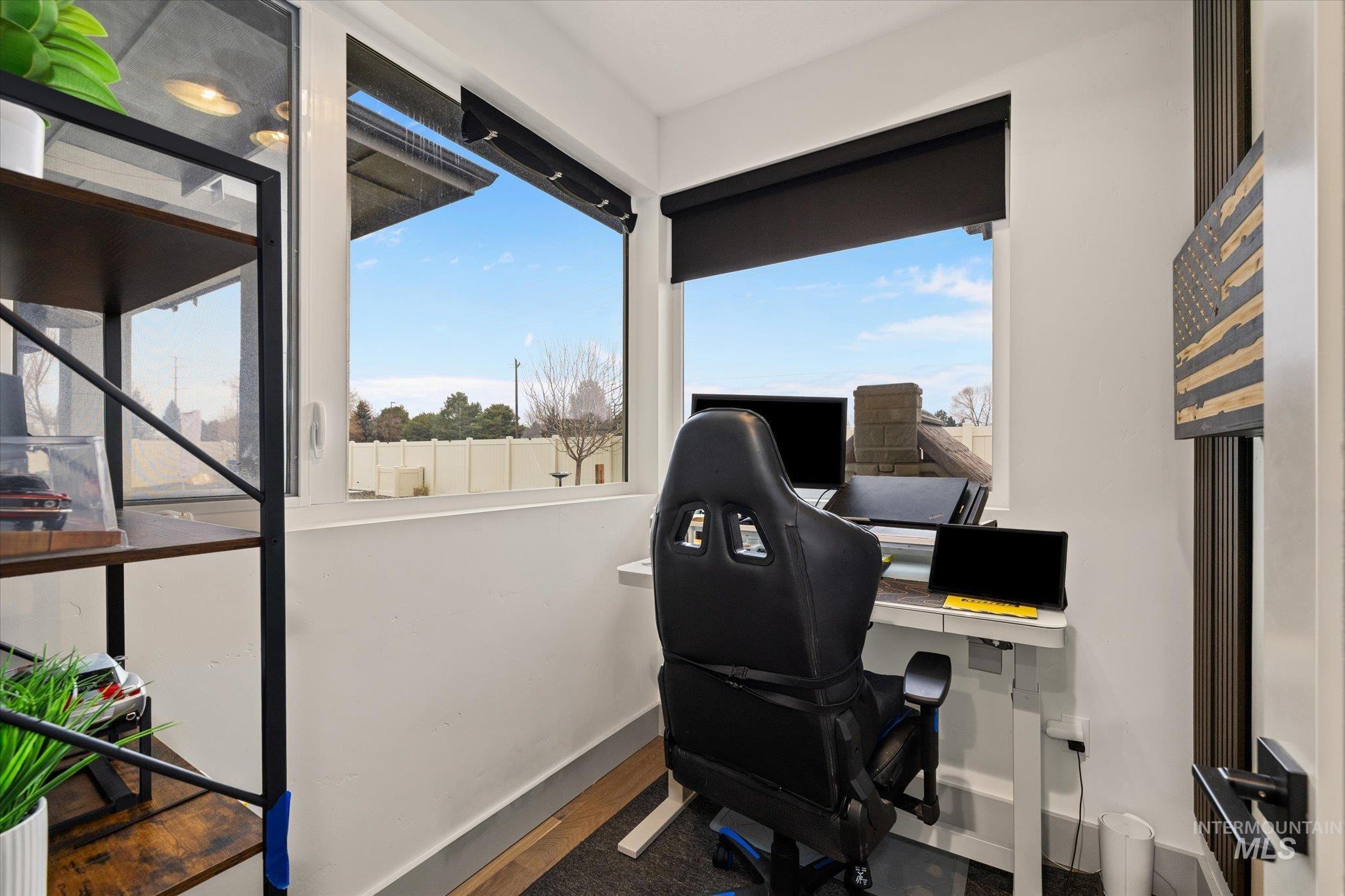 2250 South Steichen Way Meridian, ID 83642 - Photo 34 of 40 Office with dark wood-style flooring and plenty of natural light