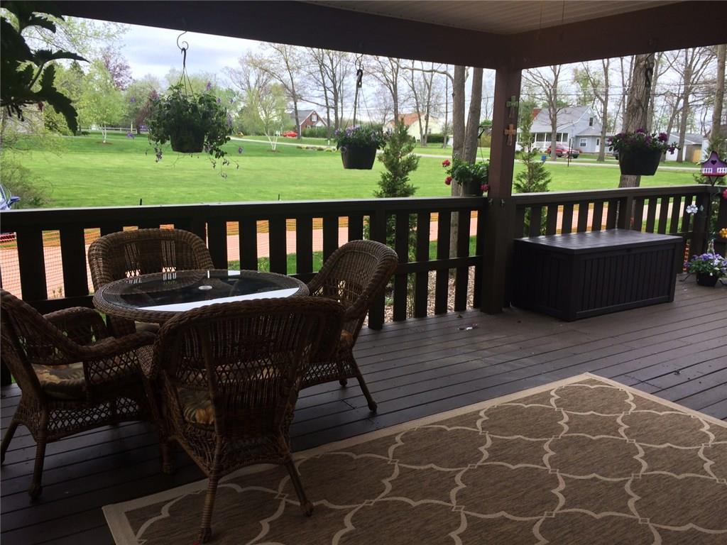 115 Hepler Road Sarver, PA 16055 - Photo 19 of 23 Enjoy three season entertaining on the covered area of deck.