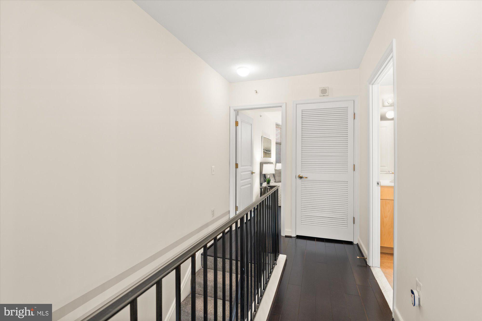 616 E Street Northwest, Unit 854 Washington, DC 20004 - Photo 20 of 87 2nd Floor Landing with W/D Closet