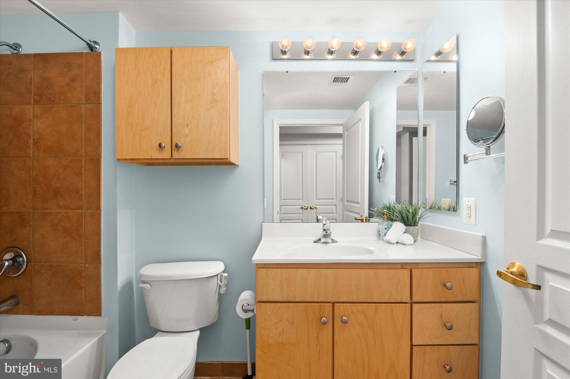 616 E Street Northwest, Unit 854 Washington, DC 20004 - Photo 28 of 87 Bright Bathroom with Ample Storage