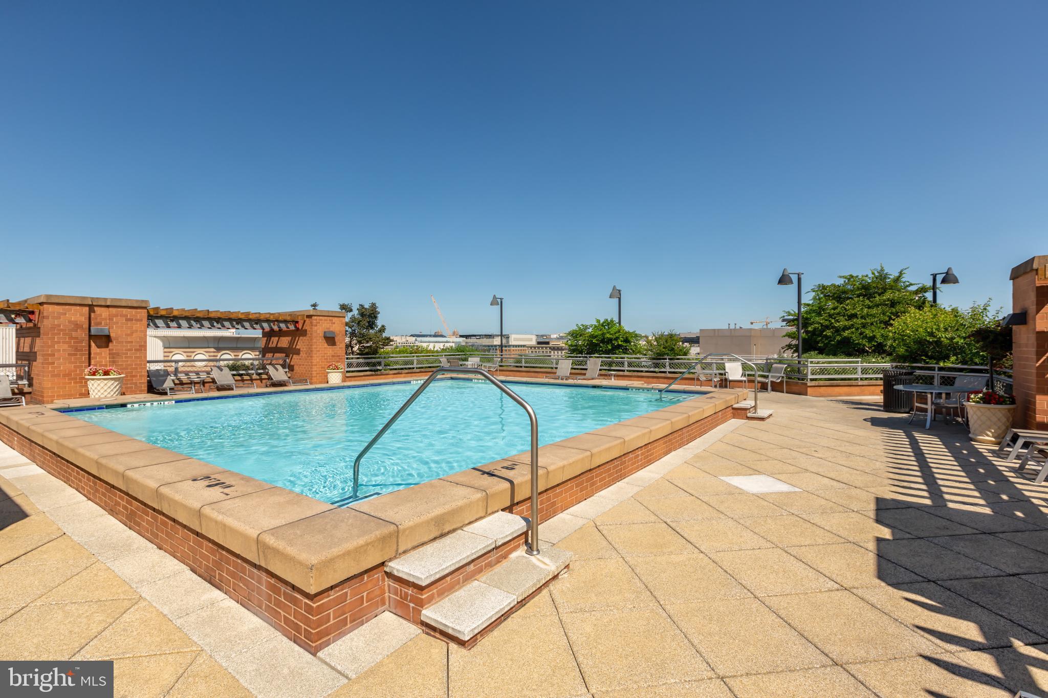 616 E Street Northwest, Unit 854 Washington, DC 20004 - Photo 37 of 87 Gorgeous Rooftop with Large Swimming Pool