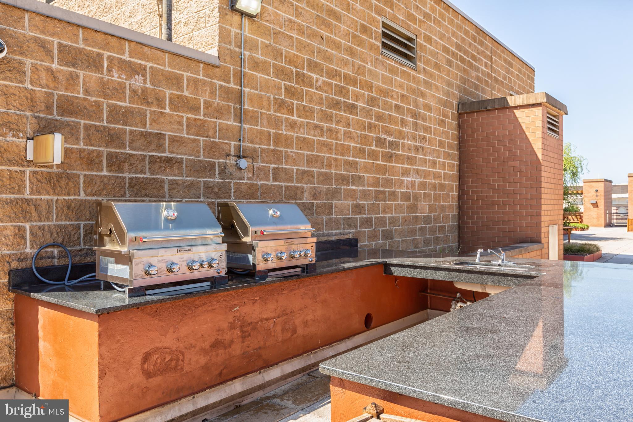 616 E Street Northwest, Unit 854 Washington, DC 20004 - Photo 39 of 87 Updated Grills, Rooftop Kitchen & Bathrooms