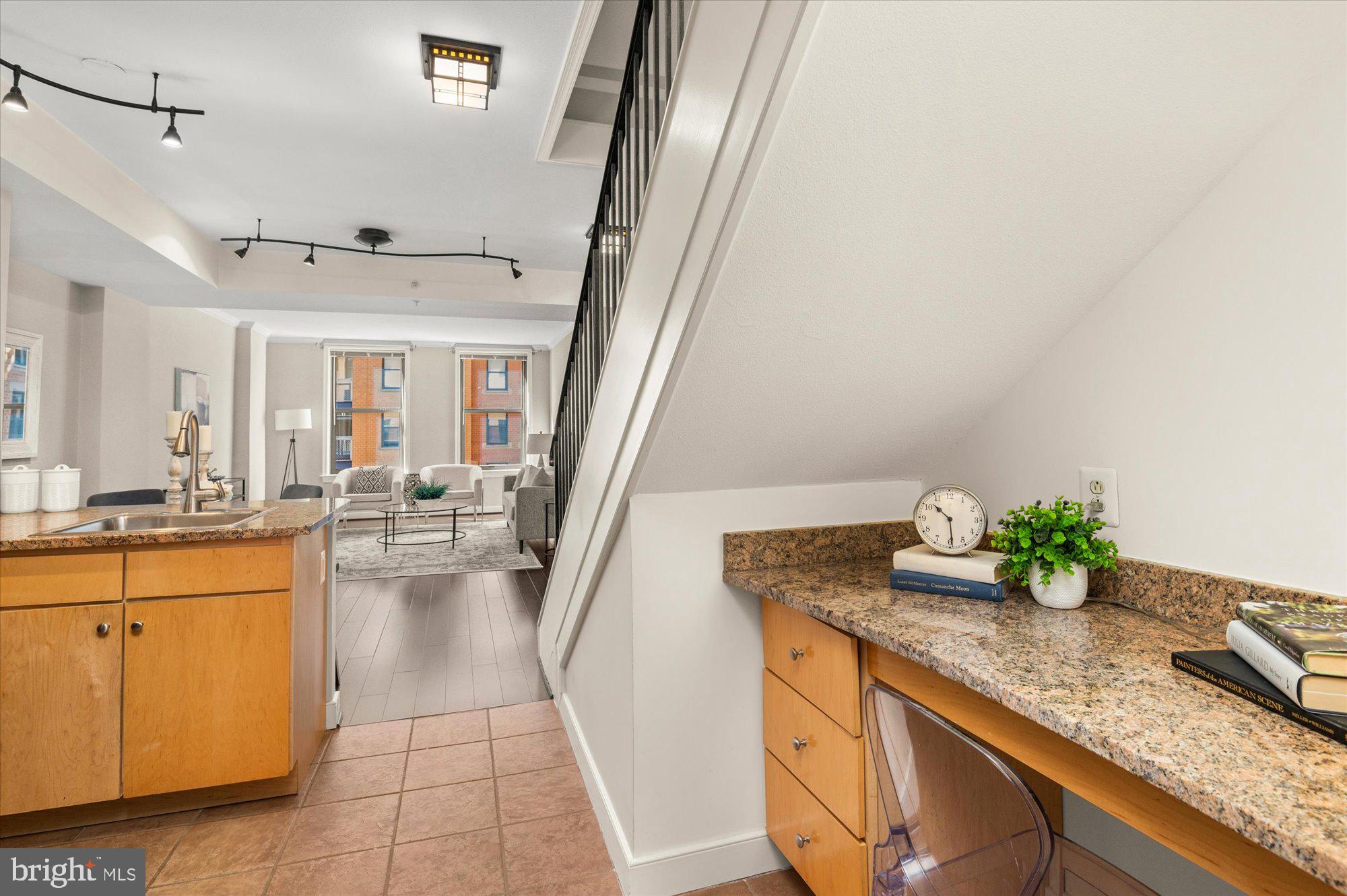 616 E Street Northwest, Unit 854 Washington, DC 20004 - Photo 4 of 87 Layout provides Townhome feel in a Condo!