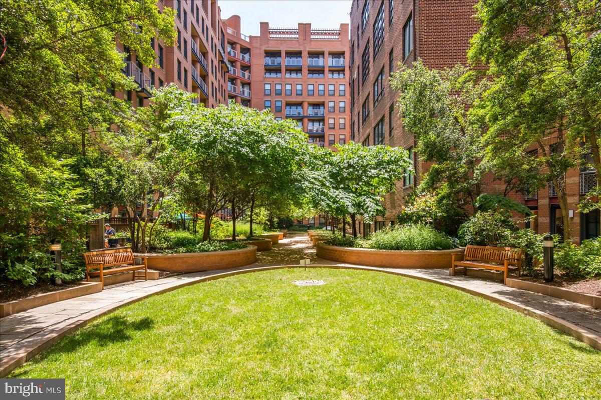 616 E Street Northwest, Unit 854 Washington, DC 20004 - Photo 46 of 87 Expansive Green Quiet Courtyard