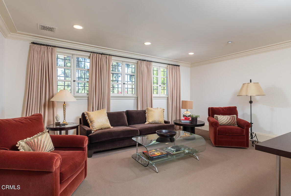 100 Los Altos Drive Pasadena, CA 91105 - Photo 51 of 72 a living room with furniture and a window