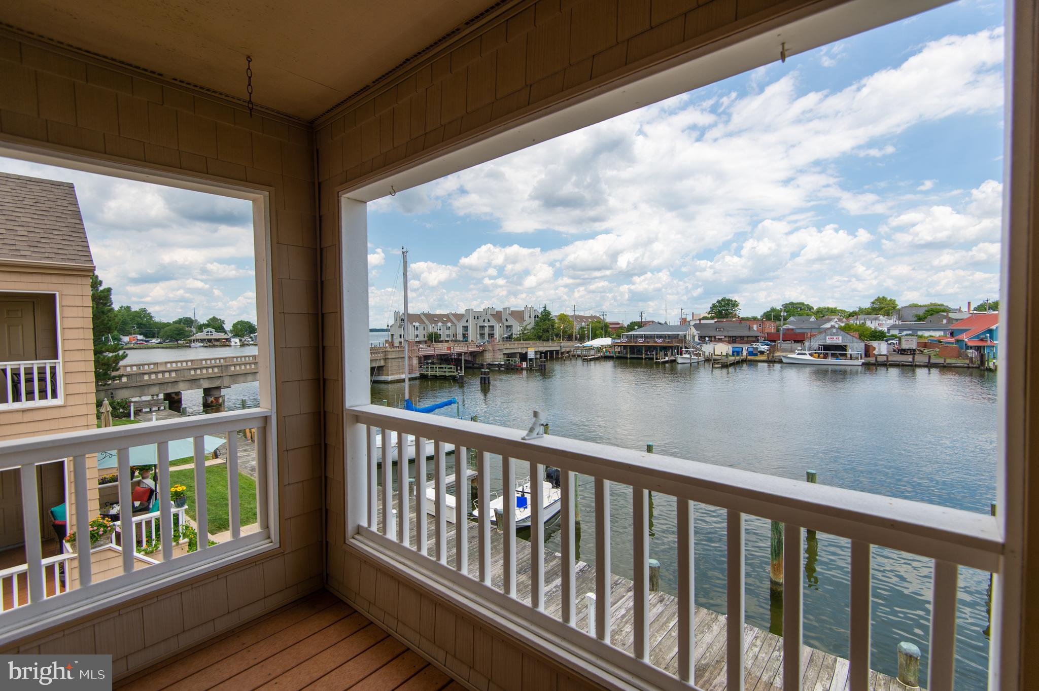 214 Market Square, Unit 7A Cambridge, MD 21613 - Photo 32 of 54 Balcony from Master bedroom