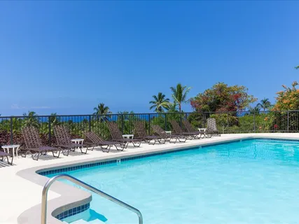 a view of a swimming pool and outdoor space