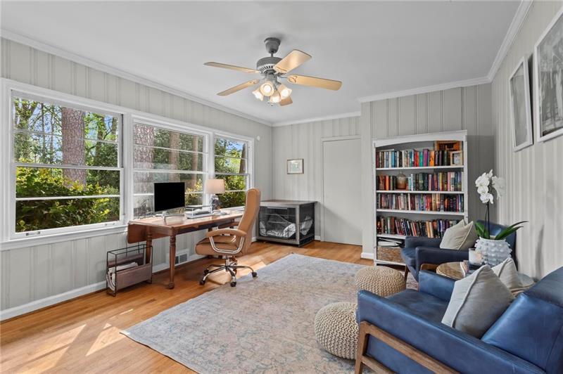 2333 Ferndale Drive Decatur, GA 30030 - Photo 22 of 30 a view of a livingroom with workspace and a window