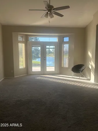 a view of livingroom and window