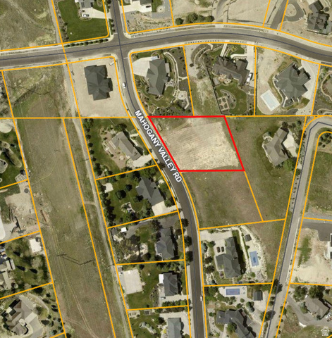 2970 Mahogony Valley Road, Unit 6 Logan, UT 84341 - Photo 9 of 9 Aerial view of property's location with property boundaries highlighted