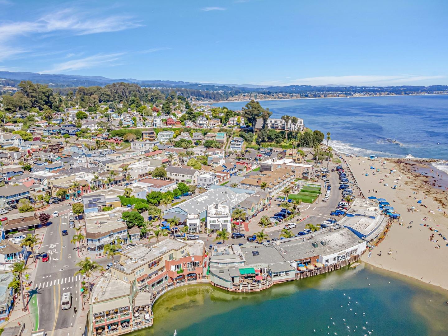 4570 Jewel Street Capitola, CA 95010 - Photo 45 of 45 an aerial view of residential houses with outdoor space