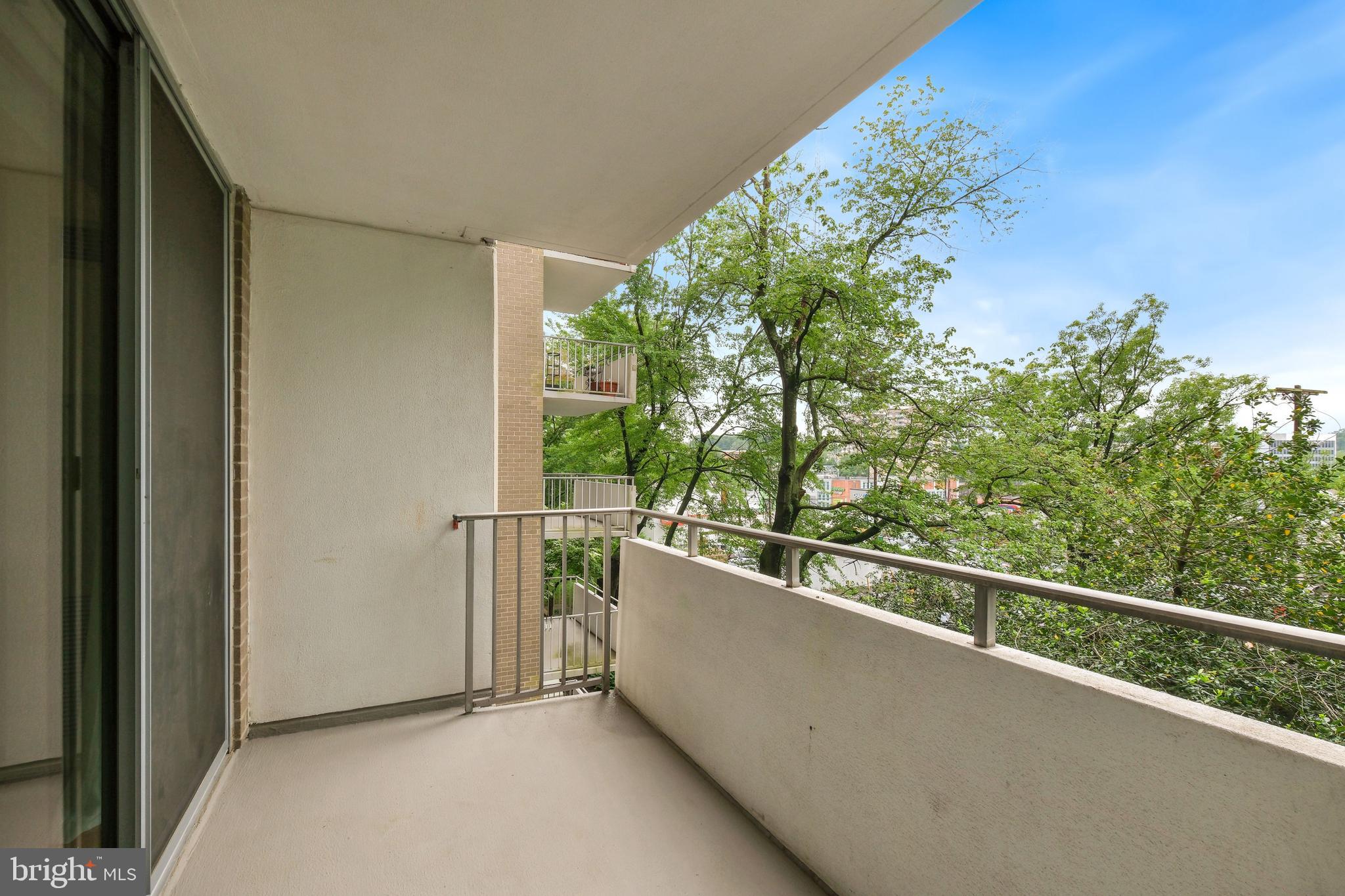 5101 River Road, Unit 513 Bethesda, MD 20816 - Photo 16 of 42 Spacious Outdoor Balcony