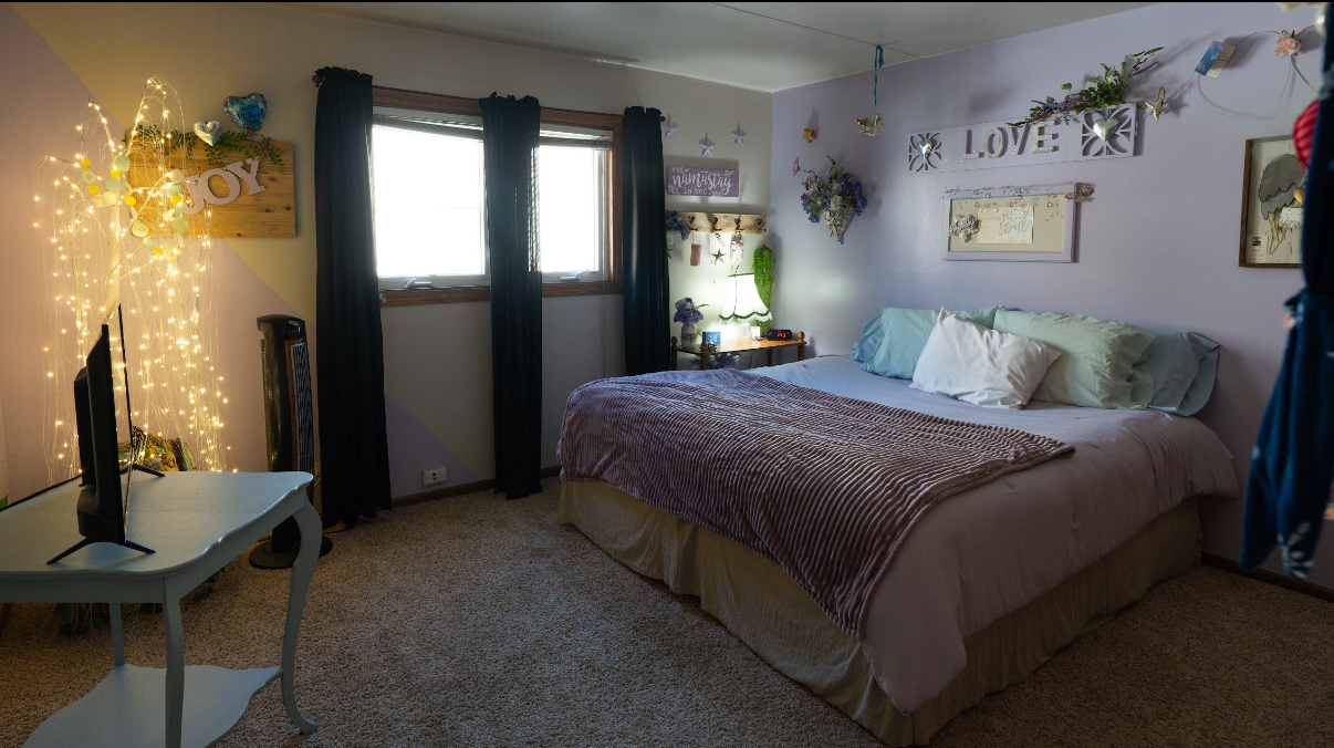 9140 South Pulaski Road, Unit 1W Oak Lawn, IL 60453 - Photo 11 of 17 a bedroom with a bed chair and a window