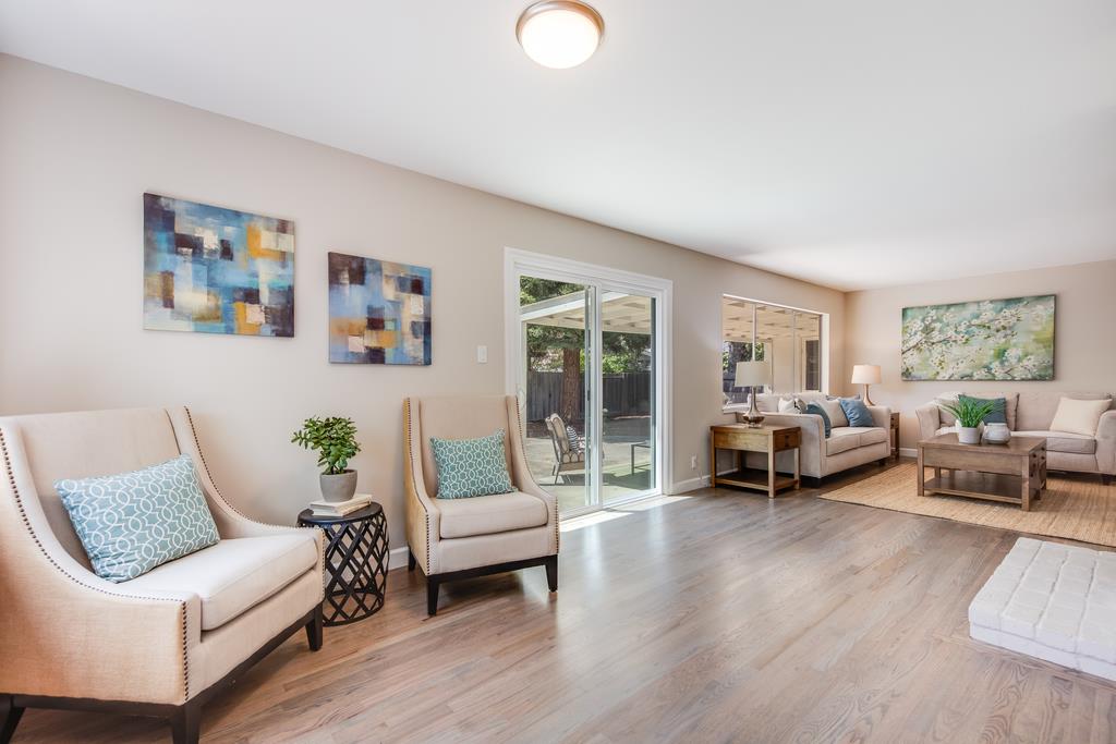 16239 Jacaranda Way Los Gatos, CA 95032 - Photo 4 of 20 a living room with furniture and wooden floor