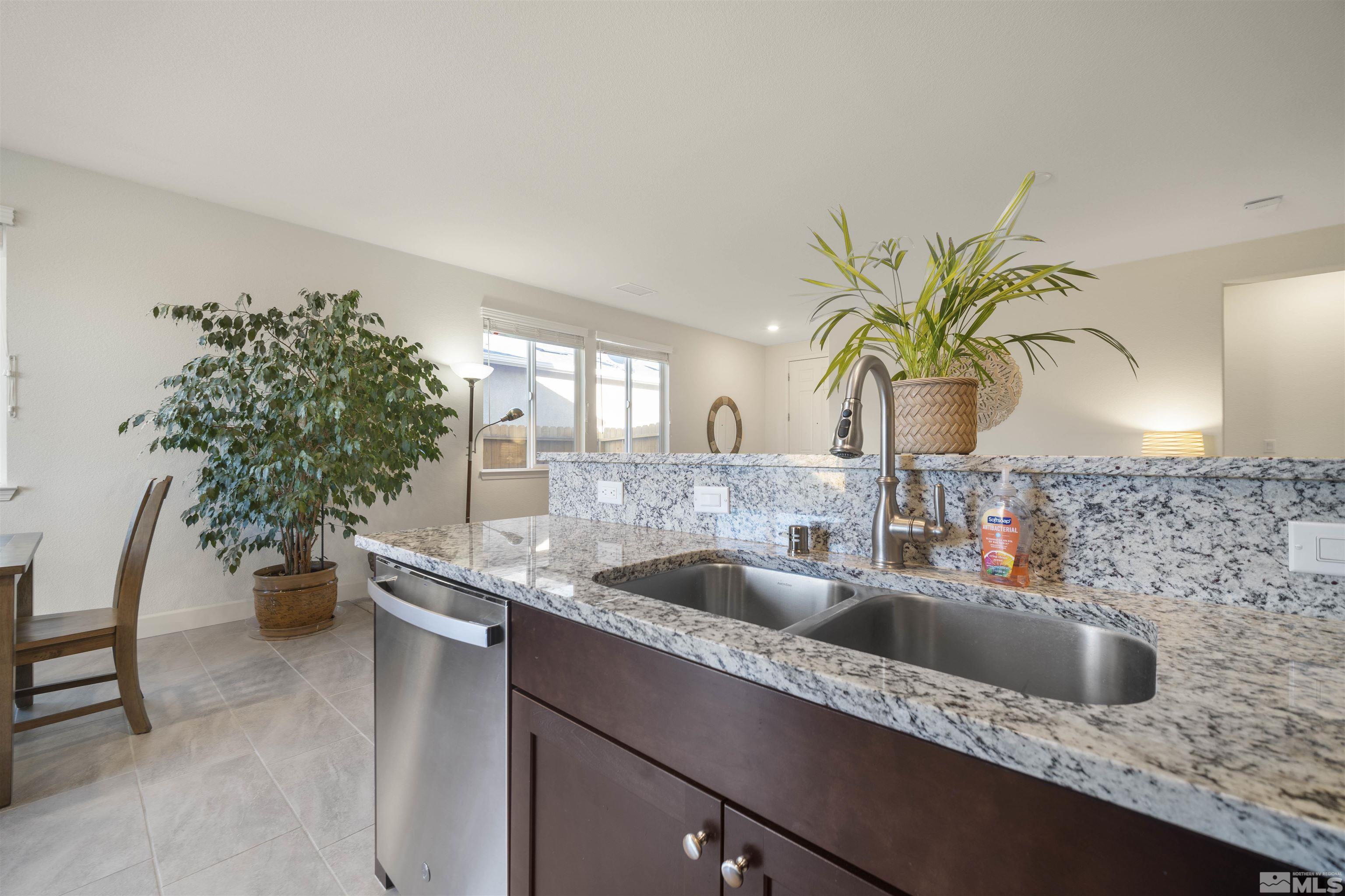 6713 Eagle Peak Drive Carson City, NV 89701 - Photo 13 of 40 a kitchen with a potted plant on the counter