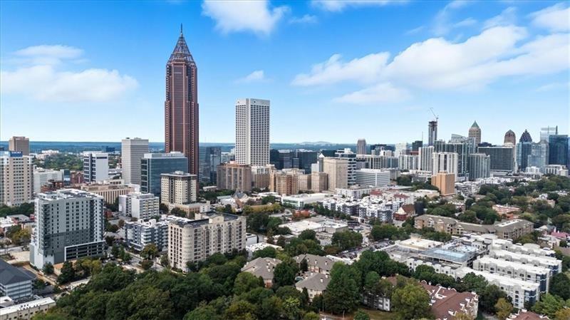 200 Renaissance Parkway Northeast, Unit 304 Atlanta, GA 30308 - Photo 38 of 40 a view of a city with tall buildings