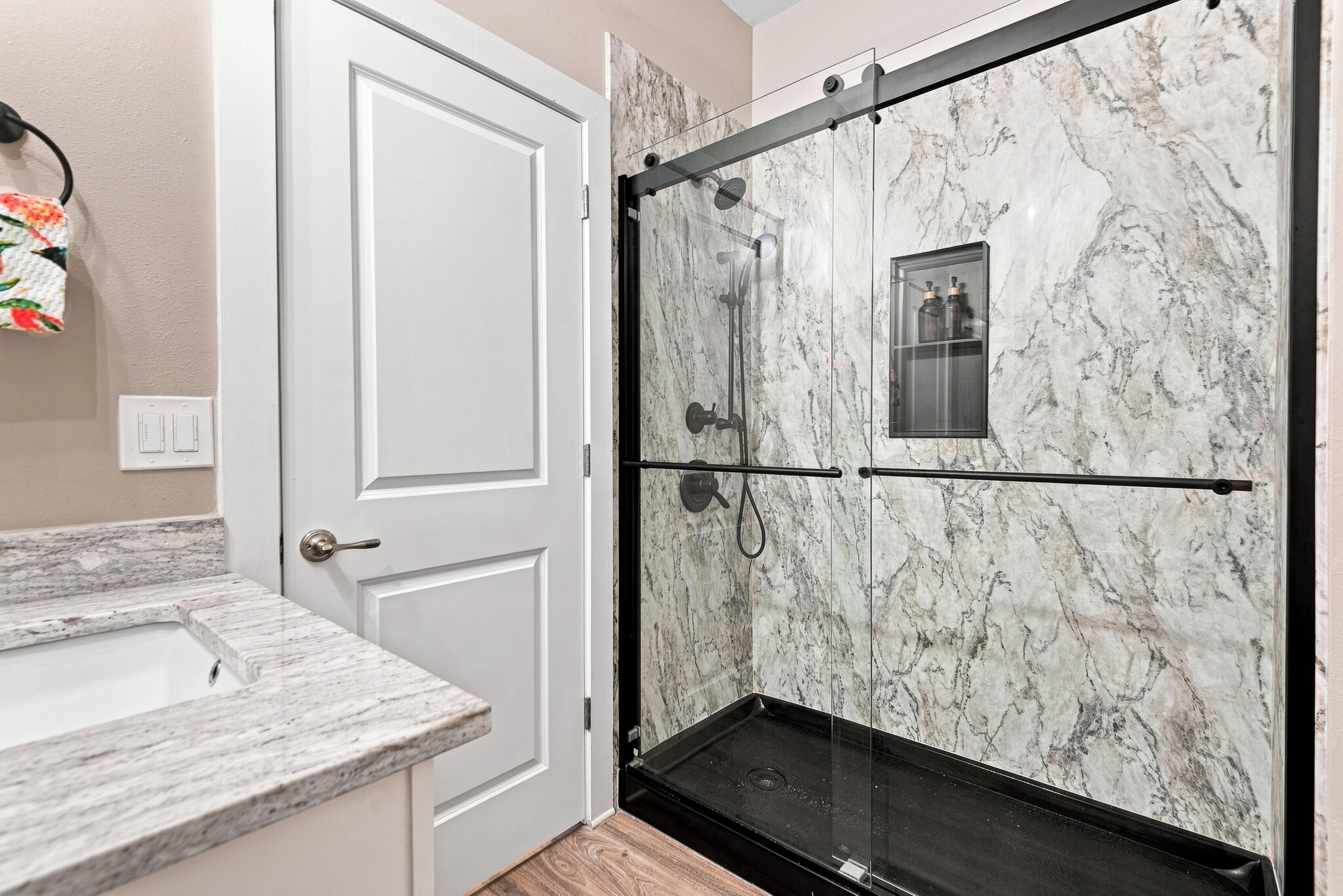 64 North Sand Palm Road Freeport, FL 32439 - Photo 13 of 23 Walk-In Shower + Glass Door