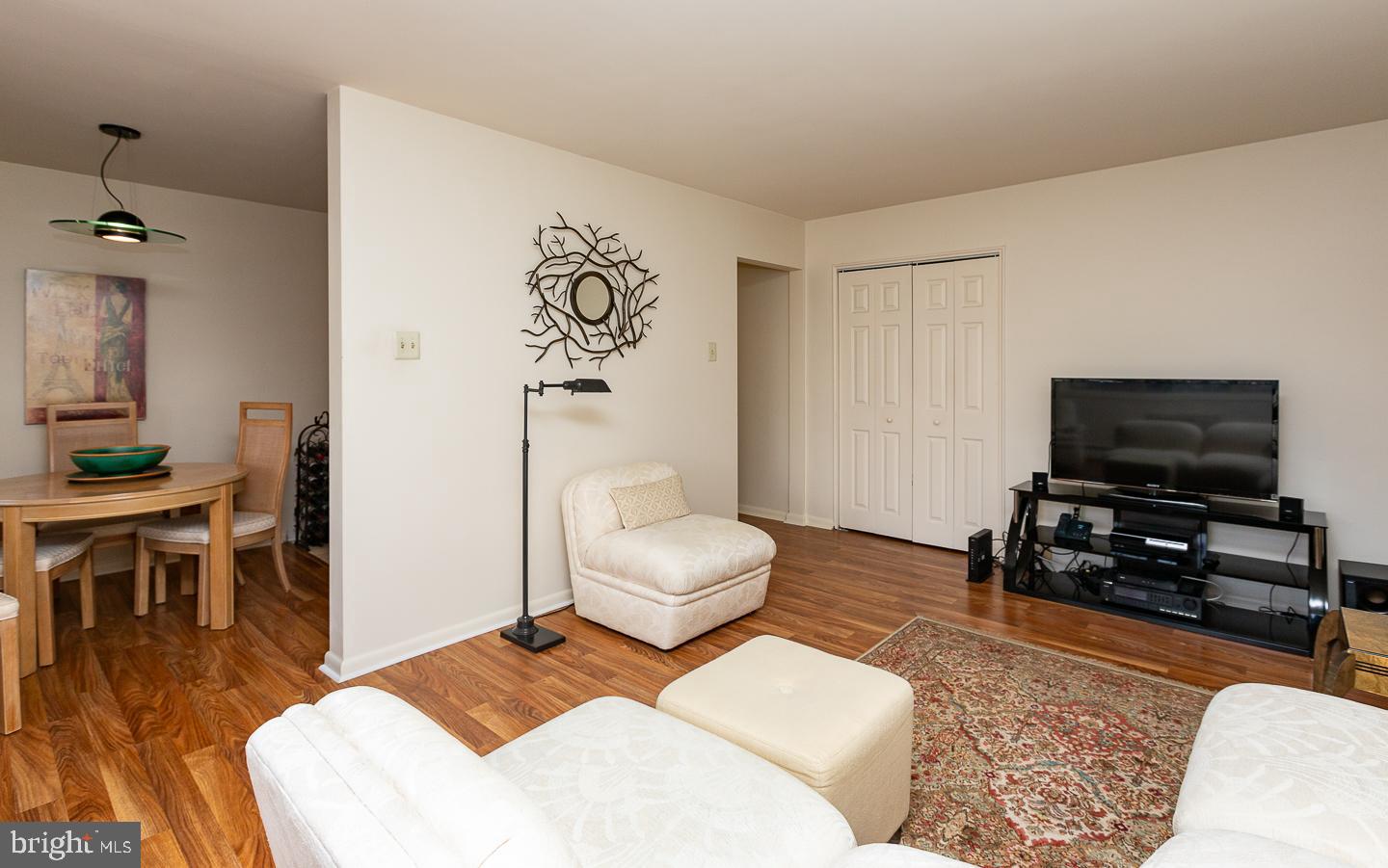 383 Lakeside Road, Unit 103 Ardmore, PA 19003 - Photo 6 of 21 Living Room View to Dining Area